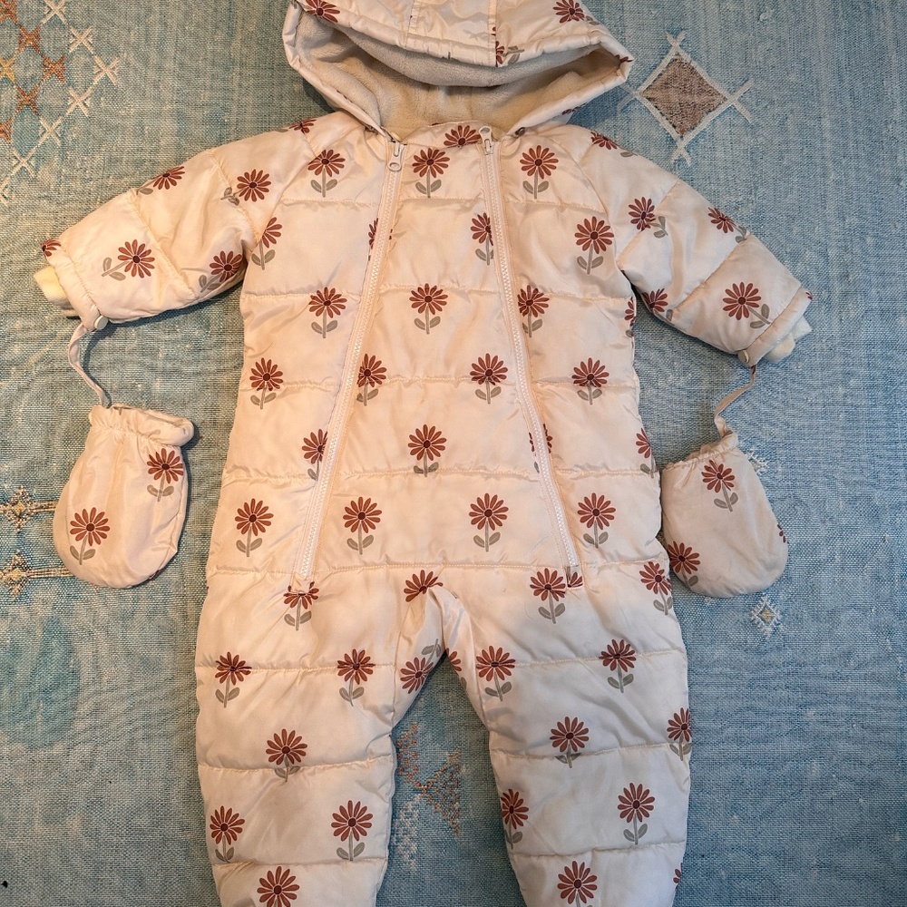 EUC Rylee + Cru Puffer Snow Suit 2-3 year - Picture 3 of 4